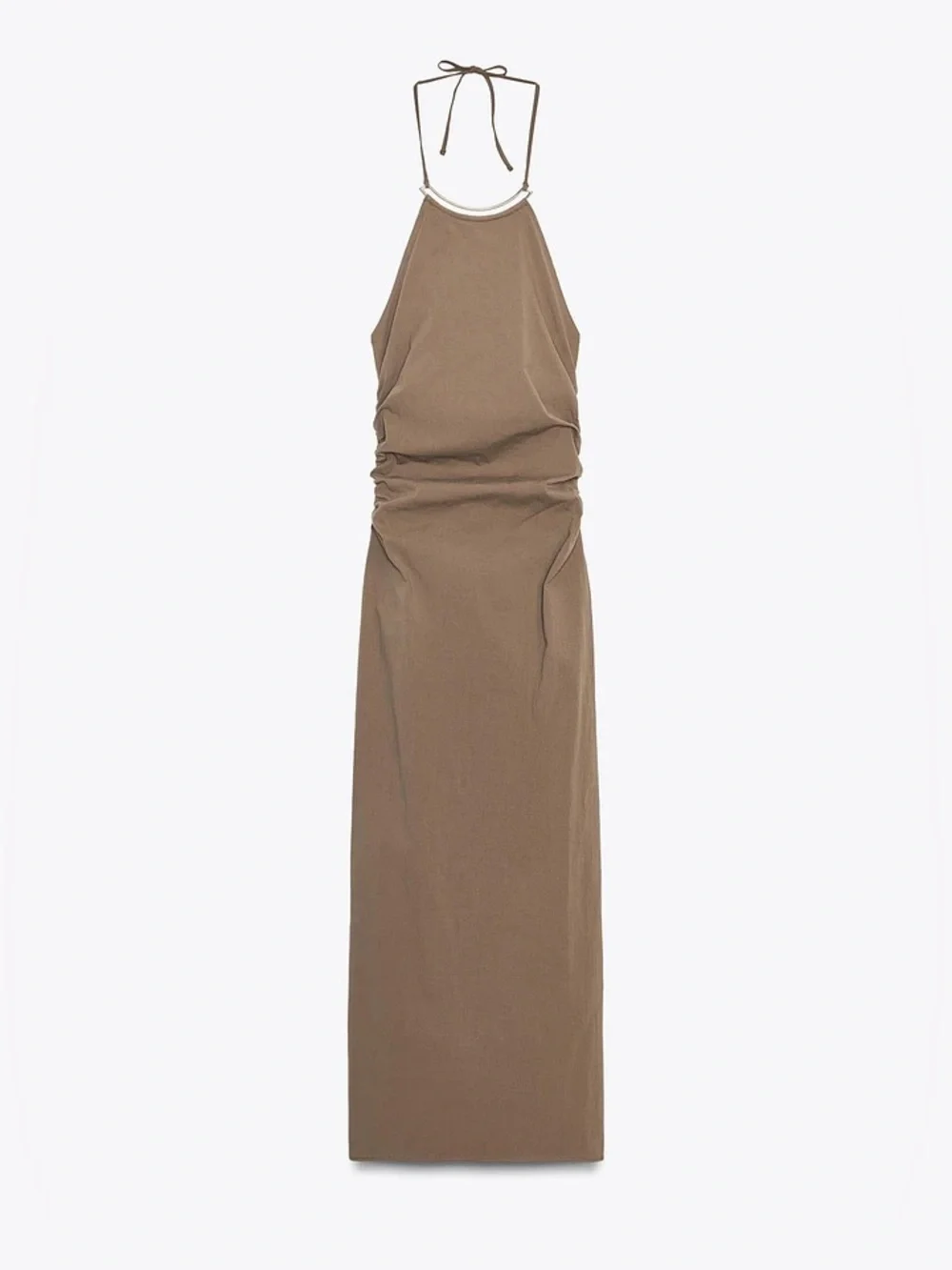 Zara Halter Midi Dress - Picture 1 of 9
